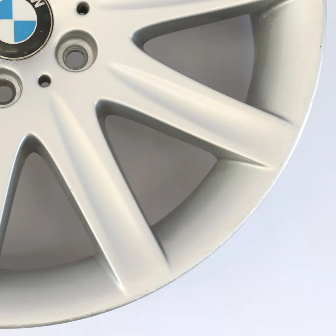 BMW E65 Roue avant argentée Jante en alliage 19" Star Spoke 95 ET:24 9J - SKU 6753241-2 - Numéro de pièce 6753241