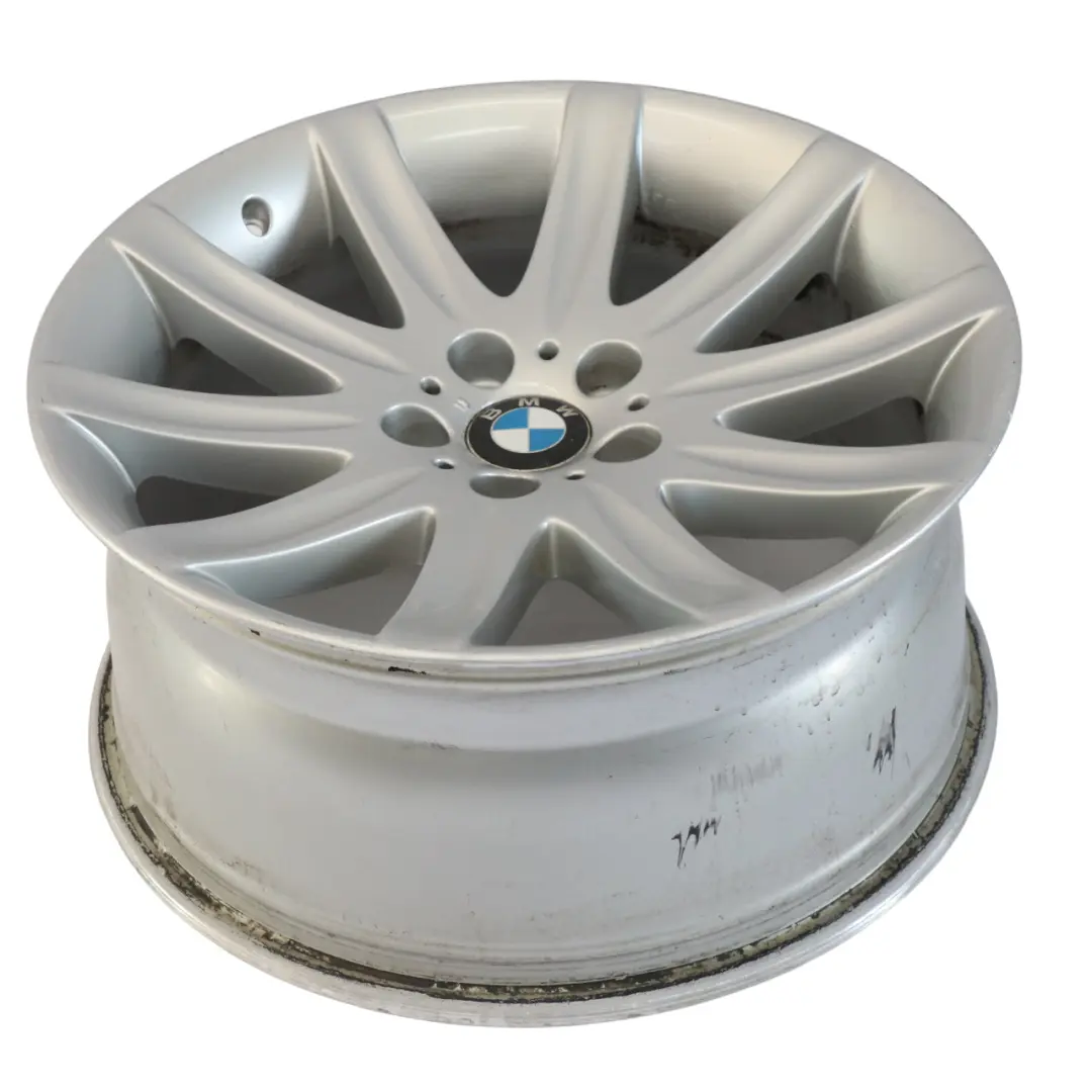 BMW E65 Roue avant argentée Jante en alliage 19" Star Spoke 95 ET:24 9J - SKU 6753241-2 - Numéro de pièce 6753241