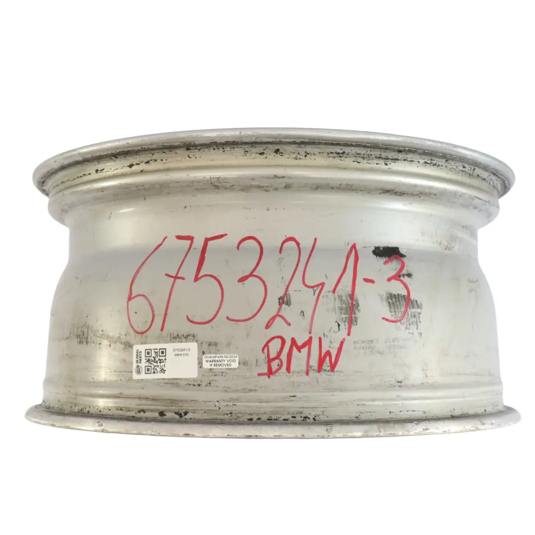 Jante Avant Alliage Argentée 19" À Rayons Étoilés 95 ET:24 9J pour BMW E65 à propos du numéro de pièce 6753241 BMW E65 Jante Avant Alliage Argentée 19" À Rayons Étoilés 95 ET:24 9J - SKU 6753241-3 - Numéro de pièce 6753241