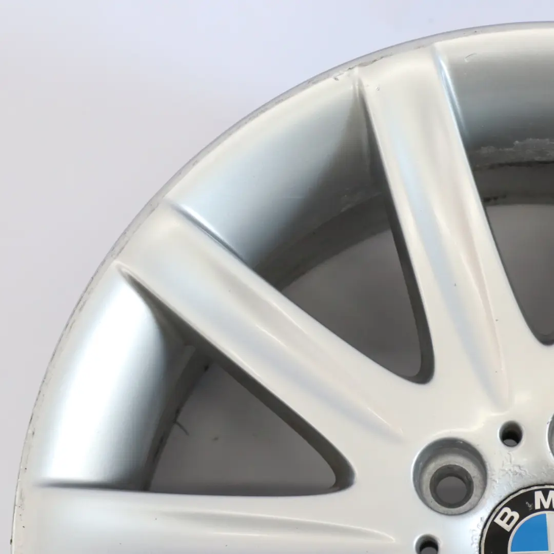 BMW E65 Front Silver Wheel Alloy Rim 19" Star Spoke 95 ET:24 9J - SKU 6753241-3 - Part number 6753241