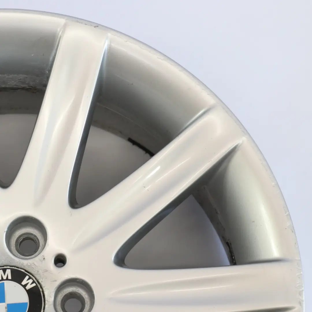 Cerchio Lega Anteriore Argento 19" Raggi Stella 95 ET:24 9J per BMW E65 con numero di parte 6753241 BMW E65 Cerchio Lega Anteriore Argento 19" Raggi Stella 95 ET:24 9J - SKU 6753241-3 - Numero di parte 6753241