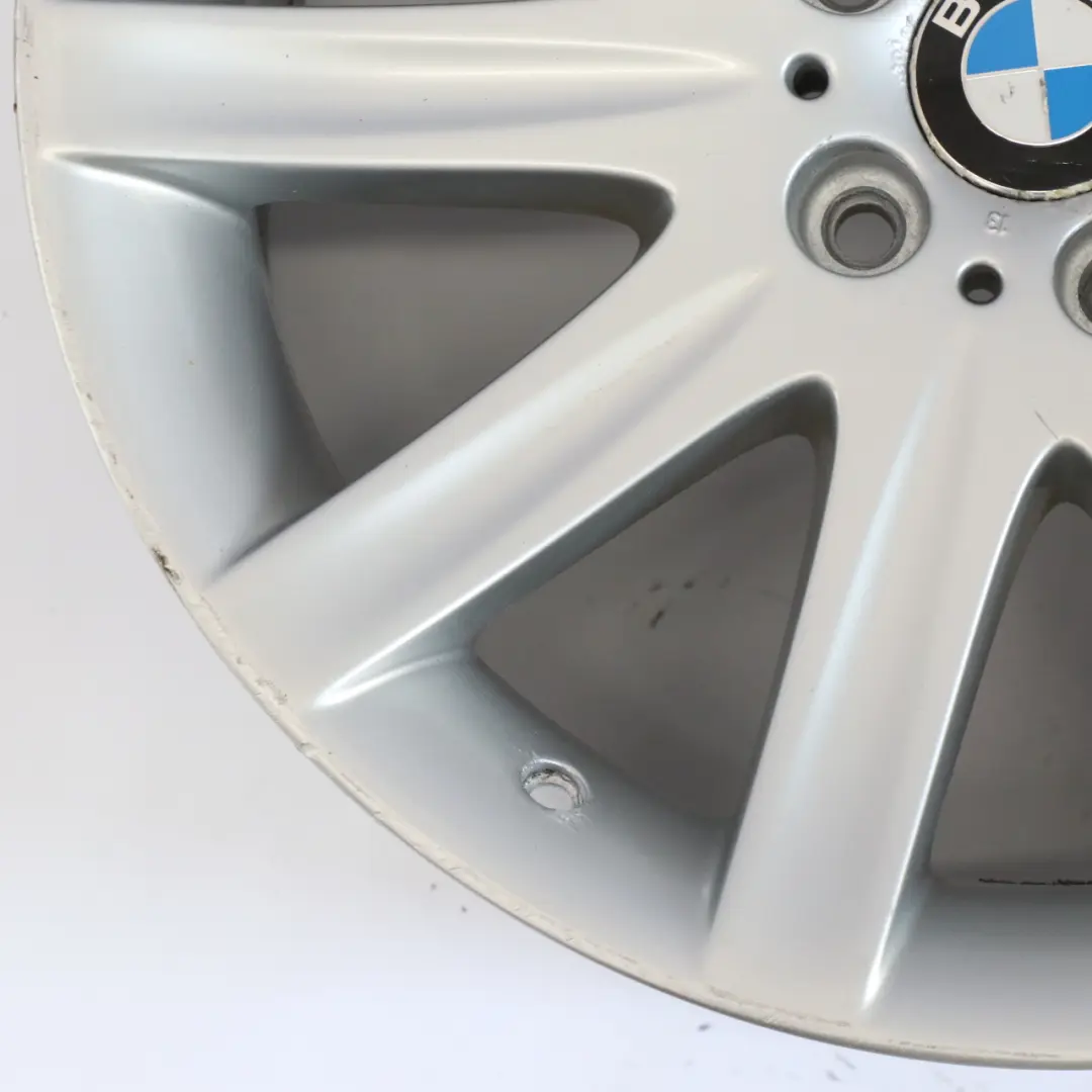 BMW E65 Front Silver Wheel Alloy Rim 19" Star Spoke 95 ET:24 9J - SKU 6753241-3 - Part number 6753241