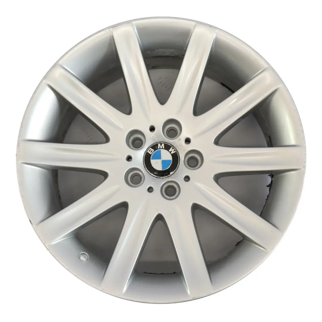 BMW E65 Roue avant argentée Jante en alliage 19" Star Spoke 95 ET:24 9J - SKU 6753241-3 - Numéro de pièce 6753241