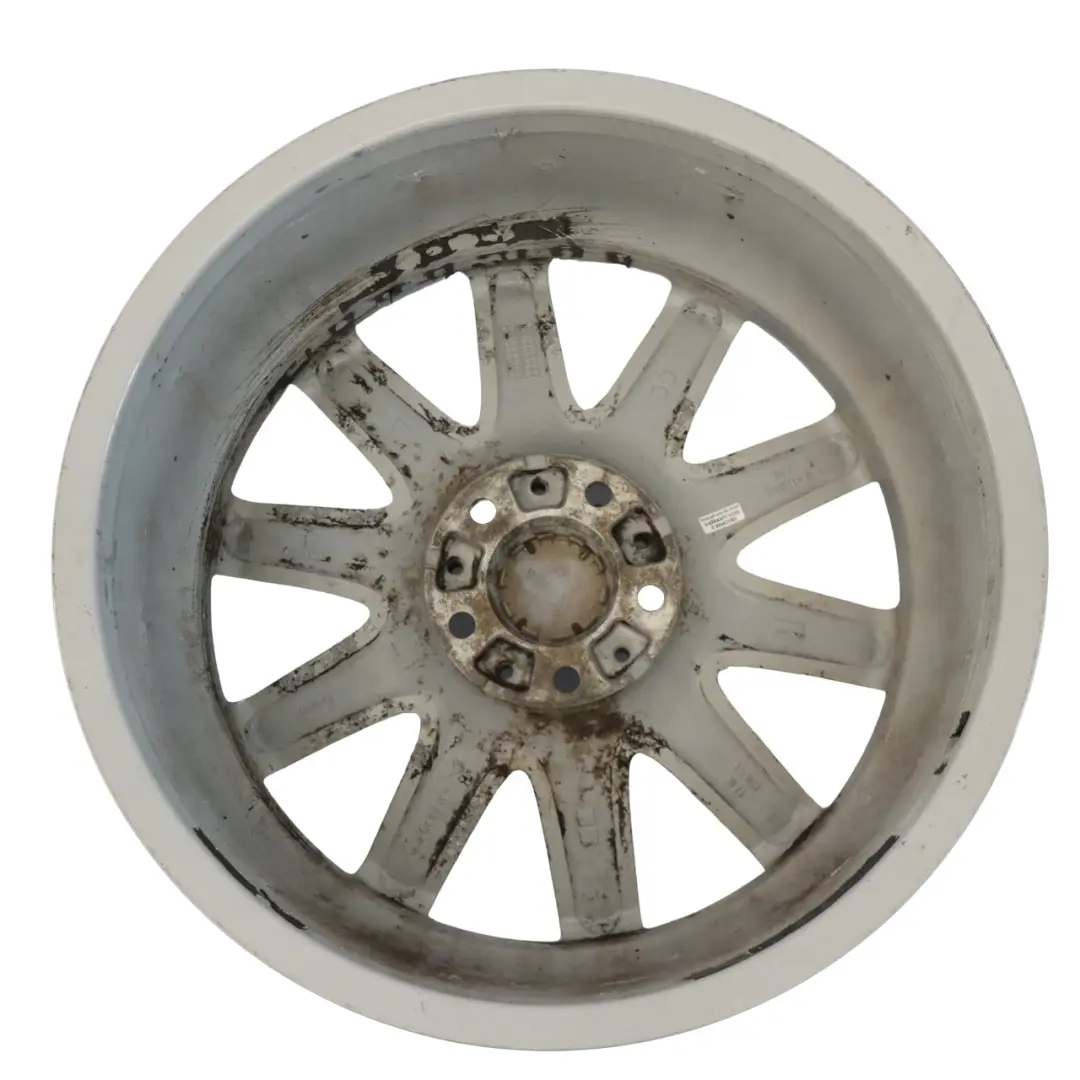 Front Silver Wheel Alloy Rim 19" Star Spoke 95 ET:24 9J to BMW E65 with Part number 6753241 BMW E65 Front Silver Wheel Alloy Rim 19" Star Spoke 95 ET:24 9J - SKU 6753241-4 - Part number 6753241