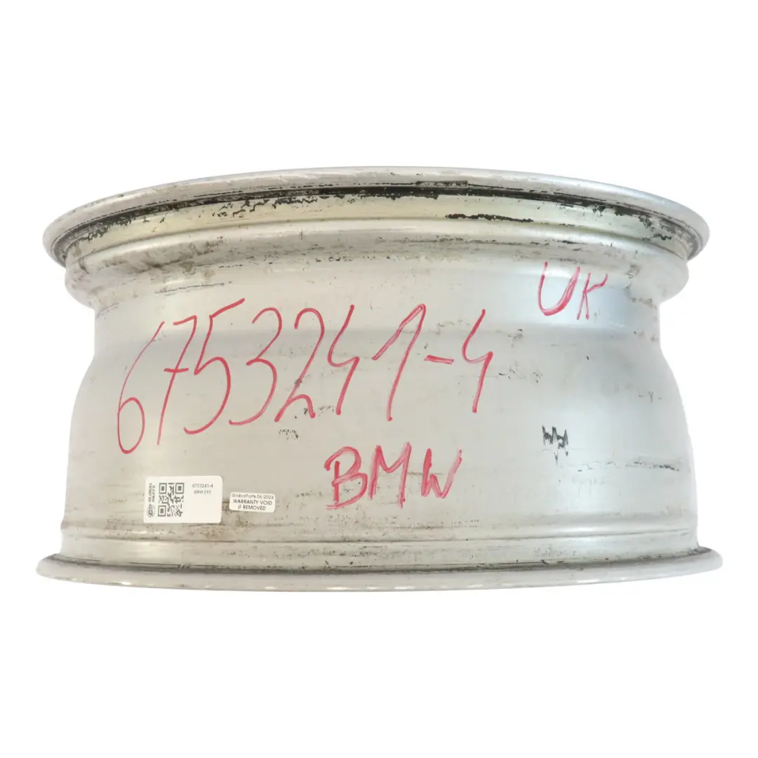 Front Silver Wheel Alloy Rim 19" Star Spoke 95 ET:24 9J to BMW E65 with Part number 6753241 BMW E65 Front Silver Wheel Alloy Rim 19" Star Spoke 95 ET:24 9J - SKU 6753241-4 - Part number 6753241