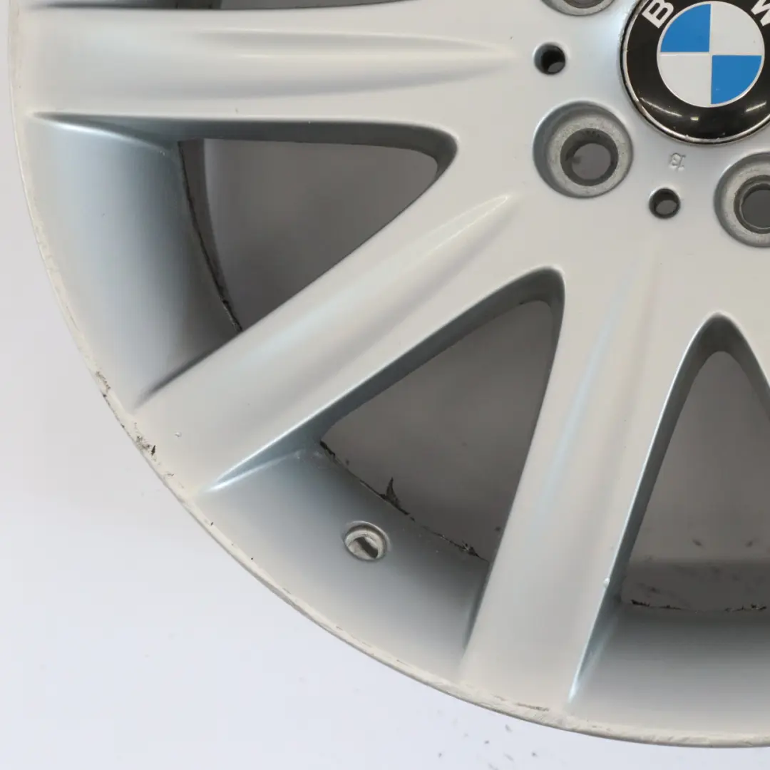 BMW E65 Front Silver Wheel Alloy Rim 19" Star Spoke 95 ET:24 9J - SKU 6753241-4 - Part number 6753241