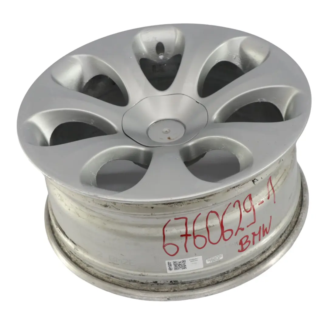 Vorne Alu Felge Alufelge 19" 8,5J Ellipsoid Styling 121 für BMW 6 er E63 mit Teilenummer 6760629 BMW 6 er E63 Vorne Alu Felge Alufelge 19" 8,5J Ellipsoid Styling 121 - SKU 6760629-1 - Teilenummer 6760629