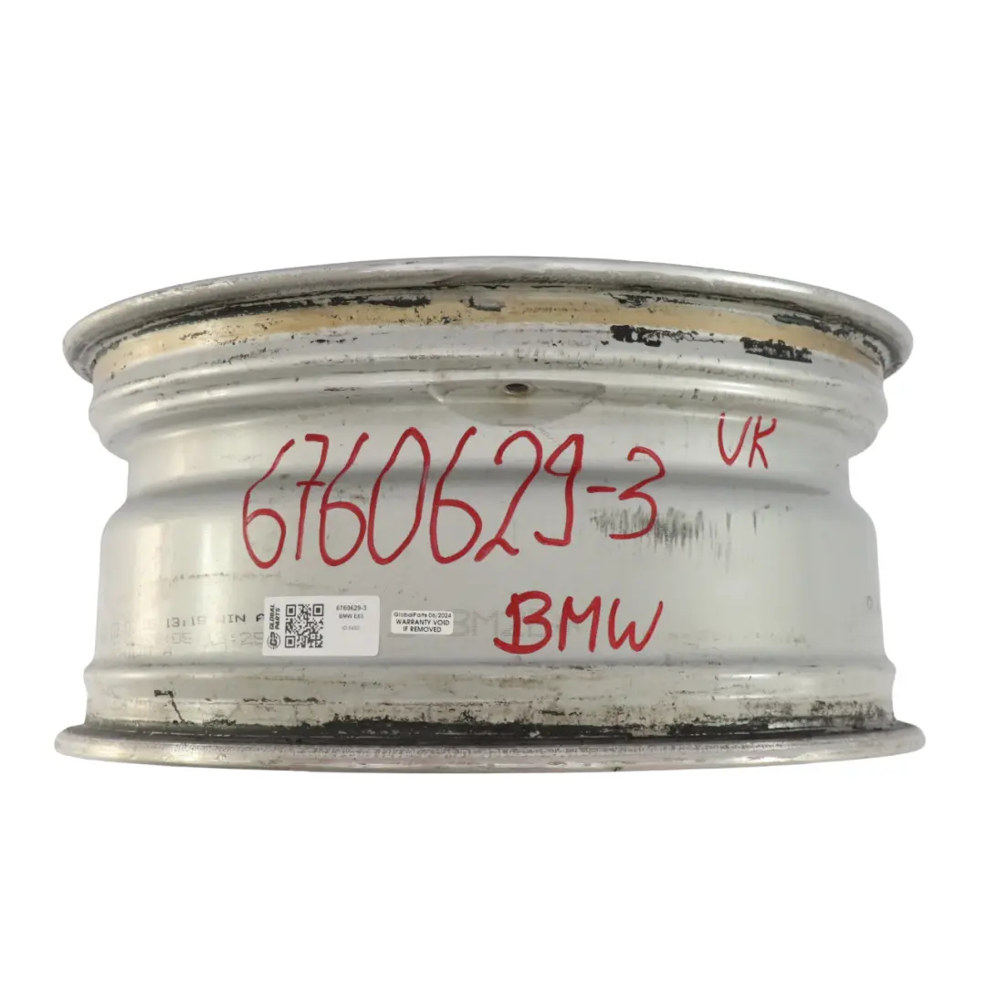 Front Wheel Alloy Rim 19" 8,5J Ellipsoid Styling 121 to BMW 6 Series E63 with Part number 6760629 BMW 6 Series E63 Front Wheel Alloy Rim 19" 8,5J Ellipsoid Styling 121 - SKU 6760629-3 - Part number 6760629