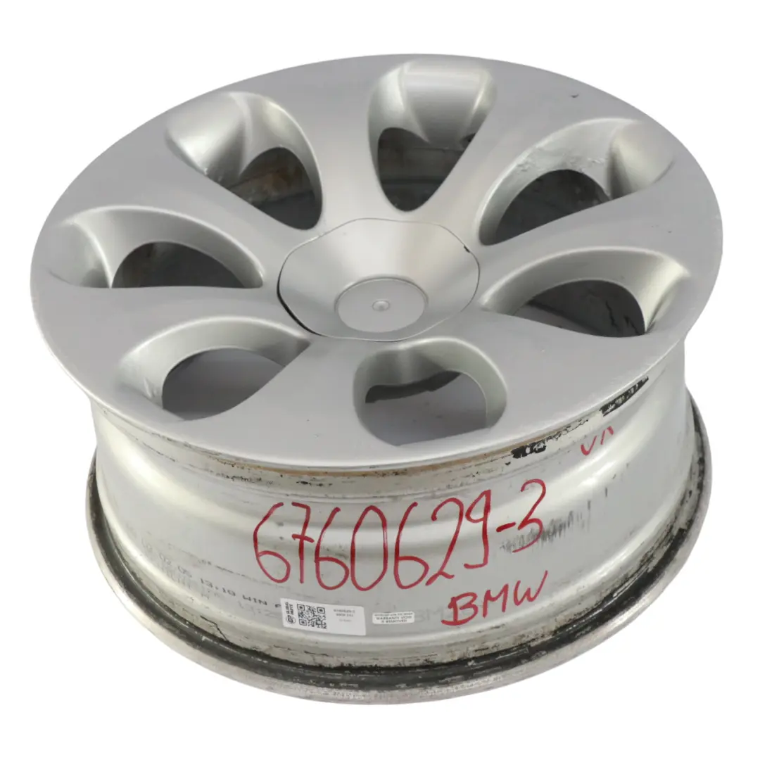 Front Wheel Alloy Rim 19" 8,5J Ellipsoid Styling 121 to BMW 6 Series E63 with Part number 6760629 BMW 6 Series E63 Front Wheel Alloy Rim 19" 8,5J Ellipsoid Styling 121 - SKU 6760629-3 - Part number 6760629