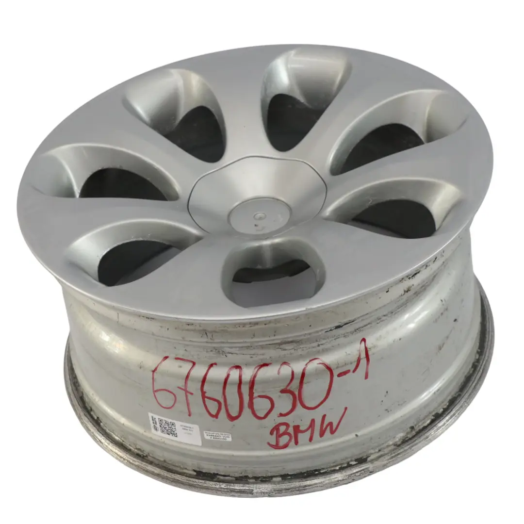 BMW E63 E64 Hinterrad Alufelge 19" 9J Ellipsoid Styling 121 - SKU 6760630-1 - Teilenummer 6760630