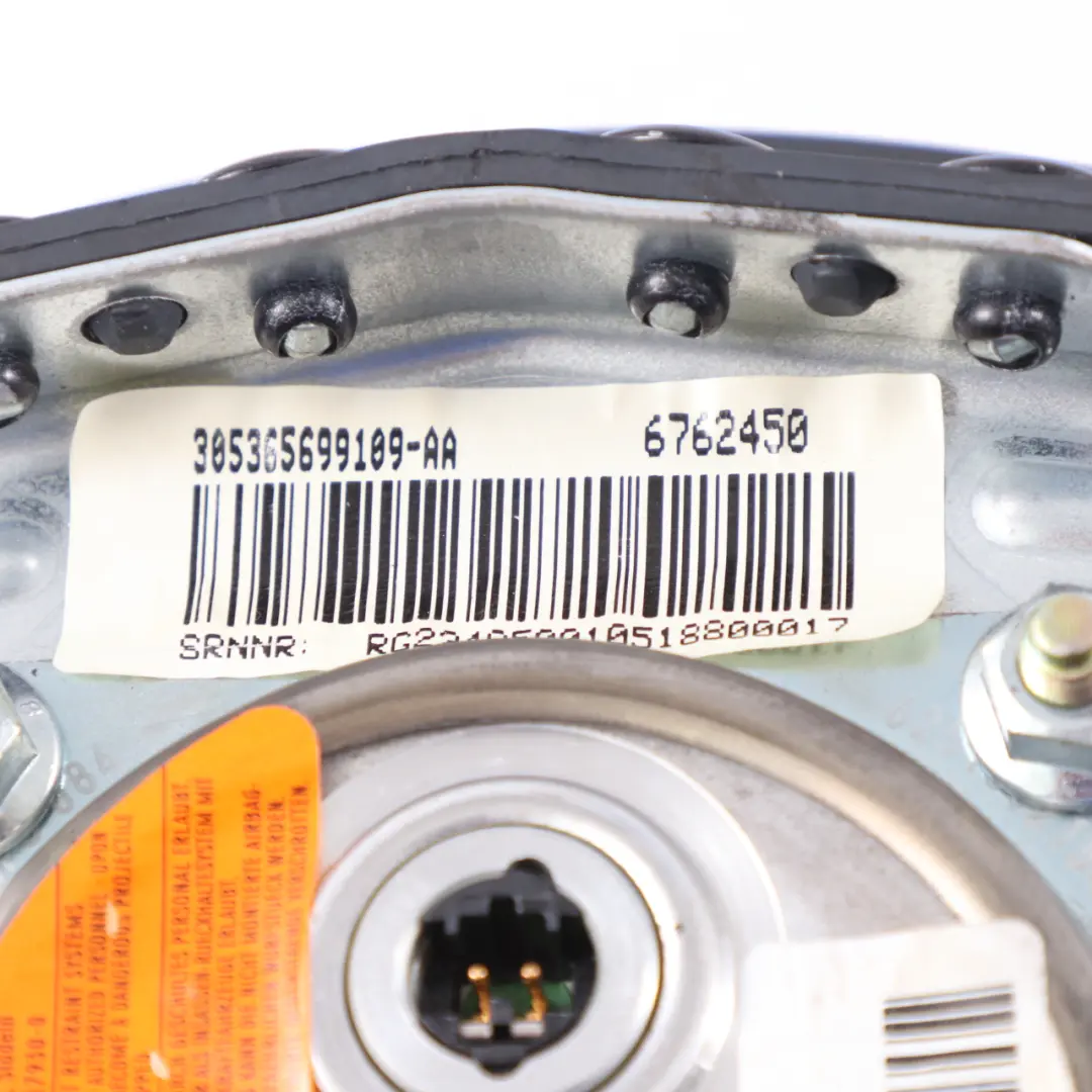 Steering Wheel Driver's Side Air Module Bag to MINI Cooper One R50 R52 R53 with Part number 6762450 MINI Cooper One R50 R52 R53 Steering Wheel Driver's Side Air Module Bag - SKU 6762450-5 - Part number 6762450