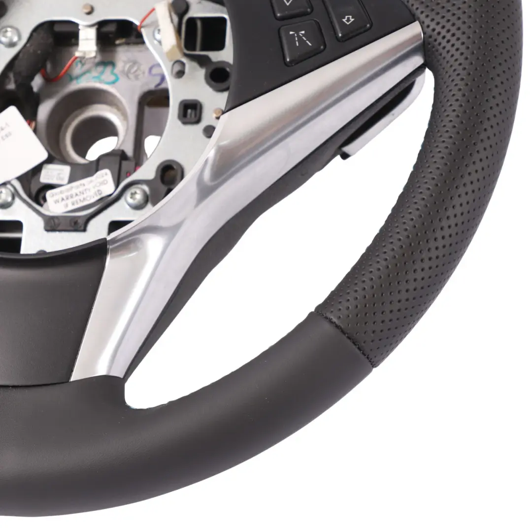 Lenkrad NEU Schwarz Leder Sport Schalt Wippen Fahrspur Assistent für BMW E60 LCI mit Teilenummer 6774124 BMW E60 LCI Lenkrad NEU Schwarz Leder Sport Schalt Wippen Fahrspur Assistent - SKU 6774124-1 - Teilenummer 6774124