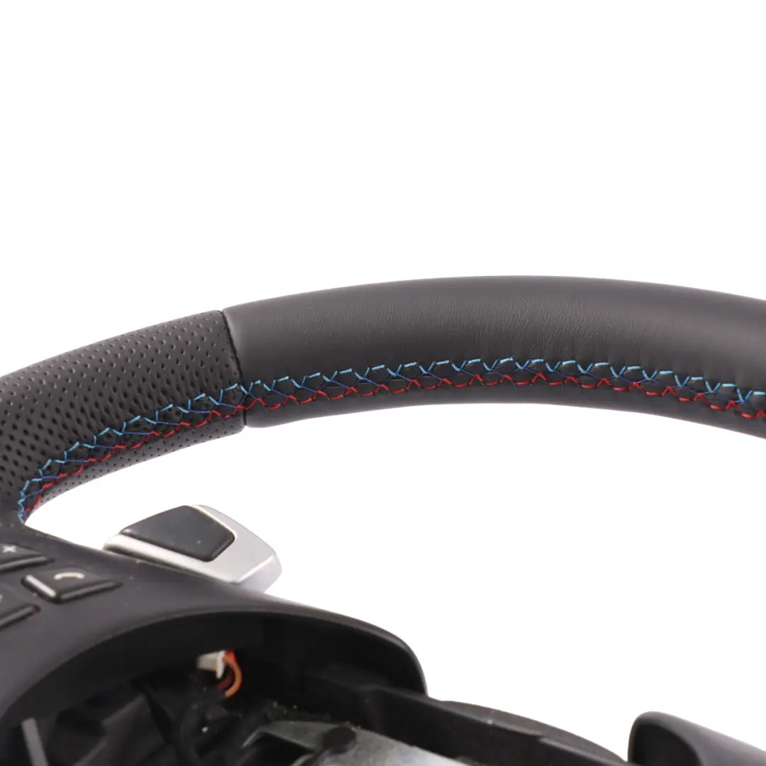 Steering Wheel NEW Black Leather Sport Paddle Shift Lane Assistant to BMW E60 LCI with Part number 6774124 BMW E60 LCI Steering Wheel NEW Black Leather Sport Paddle Shift Lane Assistant - SKU 6774124-1 - Part number 6774124