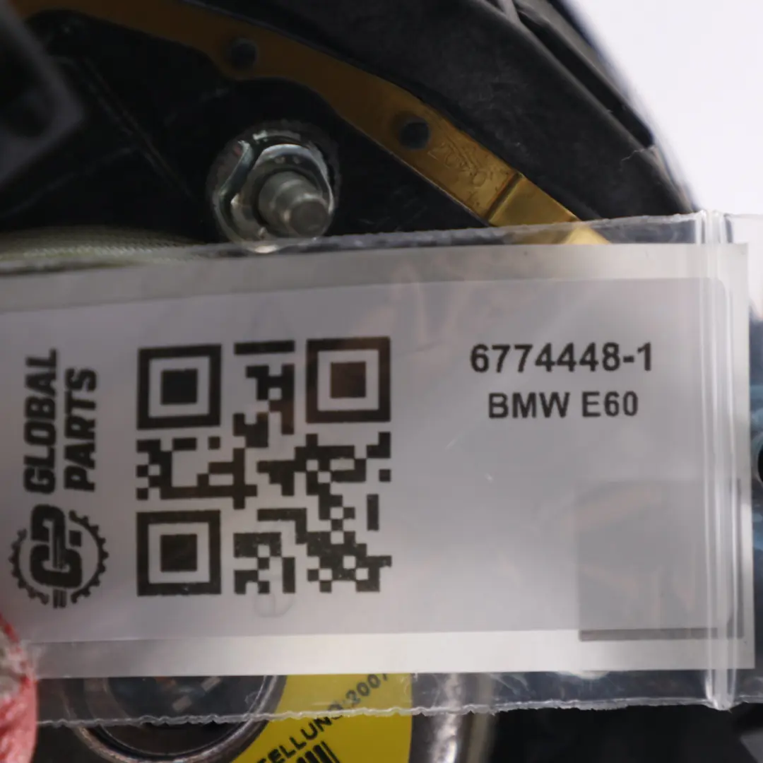 BMW E60 E61 E63 LCI Volante Módulo Airbag Lado Conductor M Sport Cuero - SKU 6774448-1 - Número de pieza 6774448