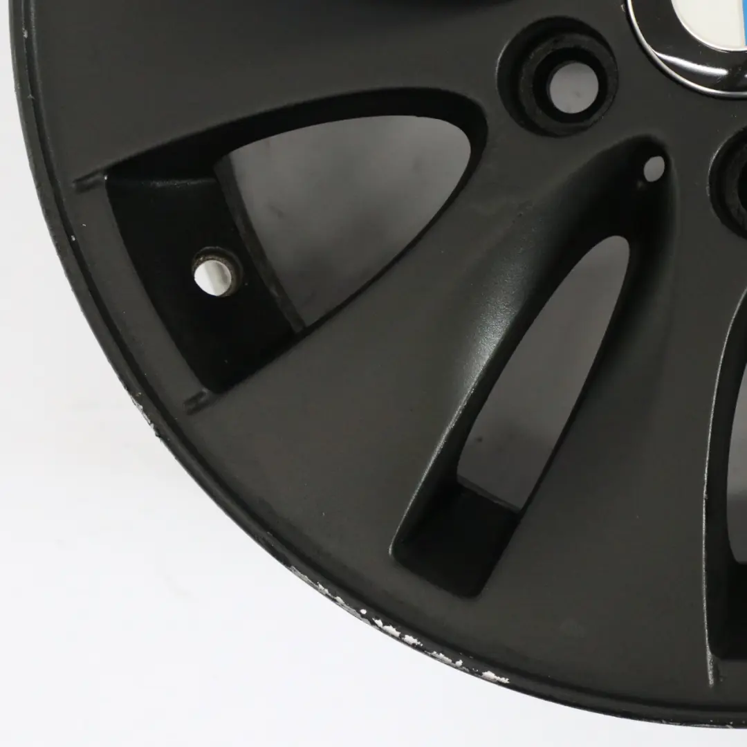 BMW E81 E87 E88 Czarna Felga Aluminiowa 16" V-spoke 229 ET:44 7J - SKU 6774684-6 - Numer Części 6774684