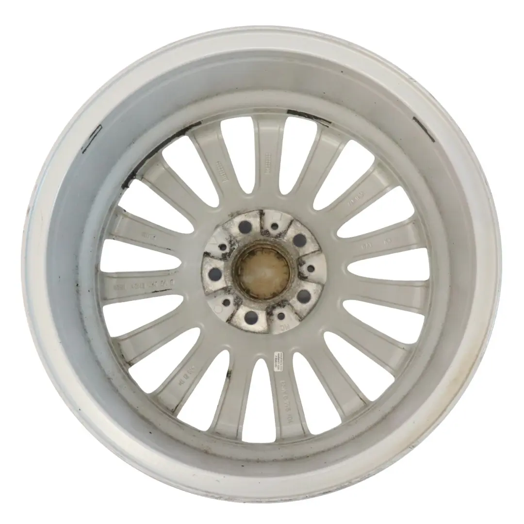 Llanta aleación plateada 19" 8,5J ET:25 Multiradios 235 para BMW F01 F07 GT con número de pieza 6775404 BMW F01 F07 GT Llanta aleación plateada 19" 8,5J ET:25 Multiradios 235 - SKU 6775404-2 - Número de pieza 6775404