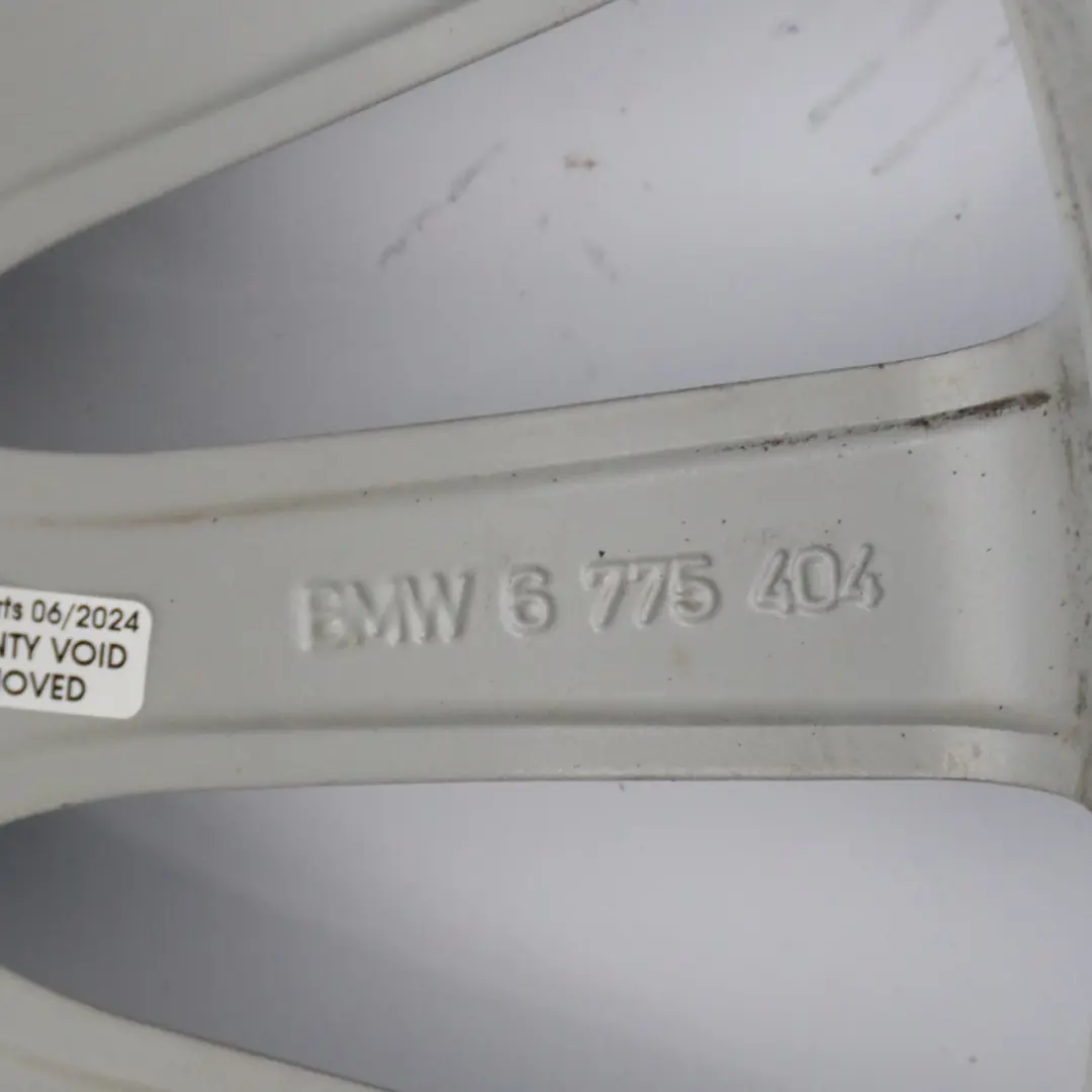BMW F01 F02 F07 GT Srebrna Felga Aluminiowa 19" 8,5J ET:25 - SKU 6775404-2 - Numer Części 6775404