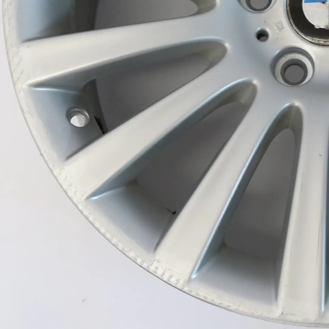 BMW F01 F02 F07 GT Silver Alloy Wheel Rim 19" 8,5J ET:25 Multispoke 235 - SKU 6775404-2 - Part number 6775404