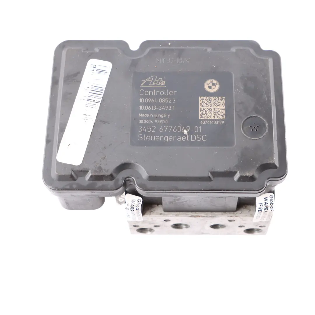 DSC Brake Pump BMW E90 E91 E92 ABS Hydro Braking Unit 6778238 to with Part number 6776069 DSC Brake Pump BMW E90 E91 E92 ABS Hydro Braking Unit 6778238 - SKU 6776069-1 - Part number 6776069