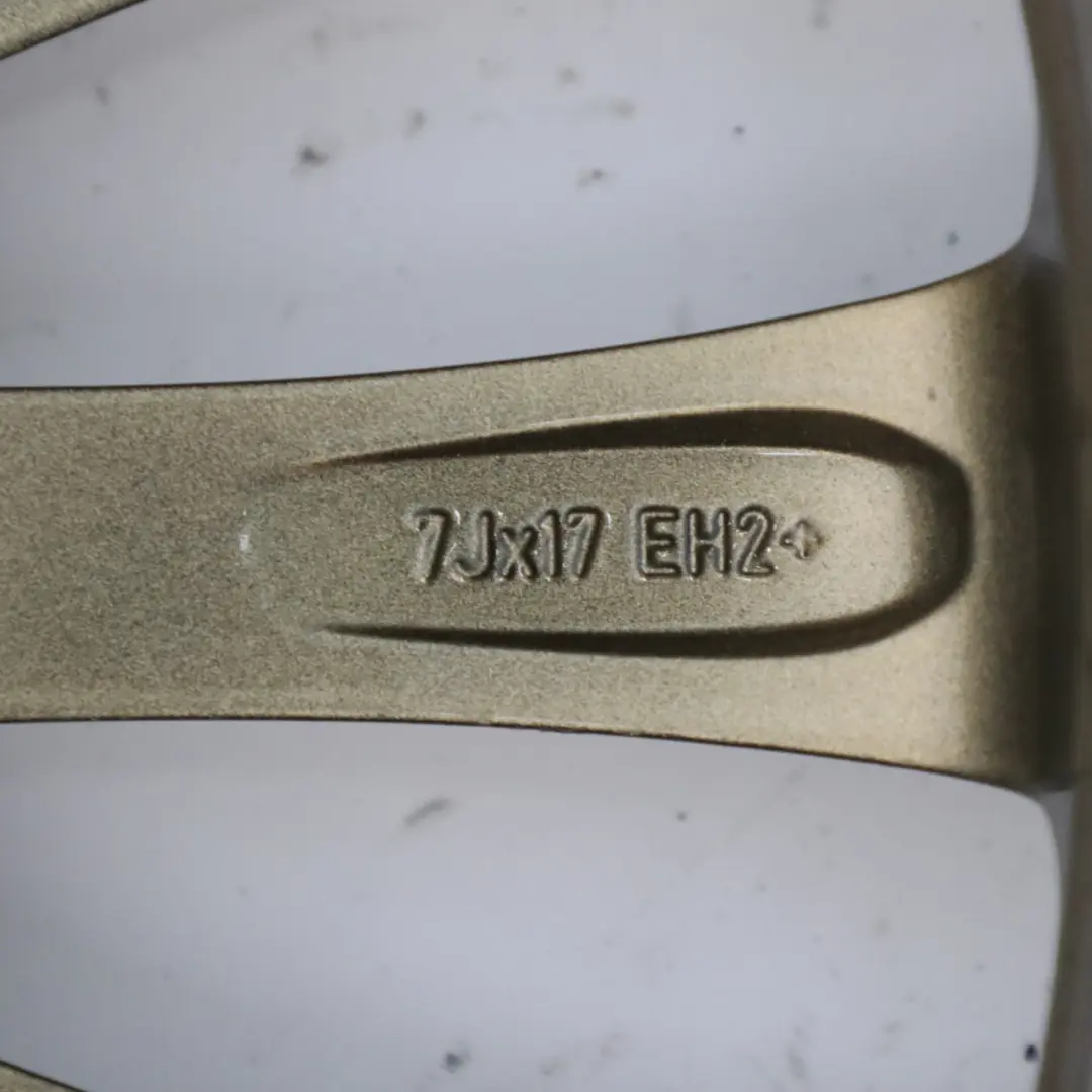 Alloy Rim 17" 7J ET:48 Multi-Spoke 108 to Mini R50 R55 R56 R57 Gold Wheel with Part number 6777356 Mini R50 R55 R56 R57 Gold Wheel Alloy Rim 17" 7J ET:48 Multi-Spoke 108 - SKU 6777356-4 - Part number 6777356
