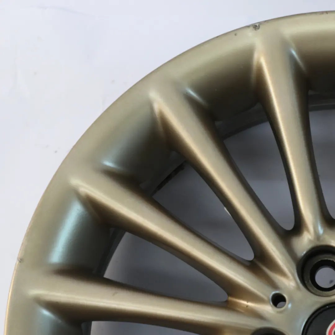 Felge Leicht Metall 17" 7J ET:48 Mehr Speiche 108 für Mini R50 R55 R56 Gold mit Teilenummer 6777356 Mini R50 R55 R56 Gold Felge Leicht Metall 17" 7J ET:48 Mehr Speiche 108 - SKU 6777356-5 - Teilenummer 6777356