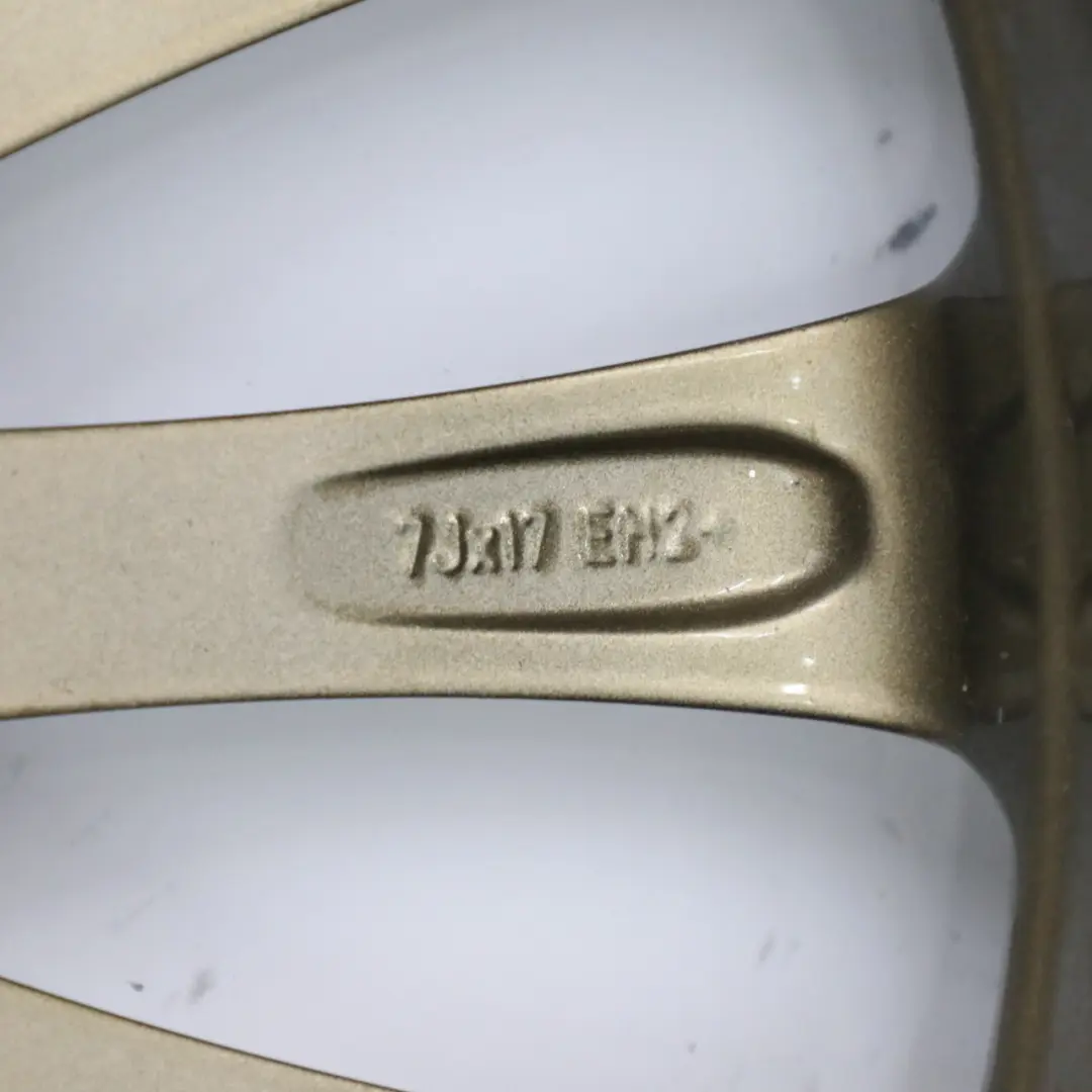 Alloy Rim 17" 7J ET:48 Multi-Spoke 108 to Mini R50 R55 R56 R57 Gold Wheel with Part number 6777356 Mini R50 R55 R56 R57 Gold Wheel Alloy Rim 17" 7J ET:48 Multi-Spoke 108 - SKU 6777356-5 - Part number 6777356