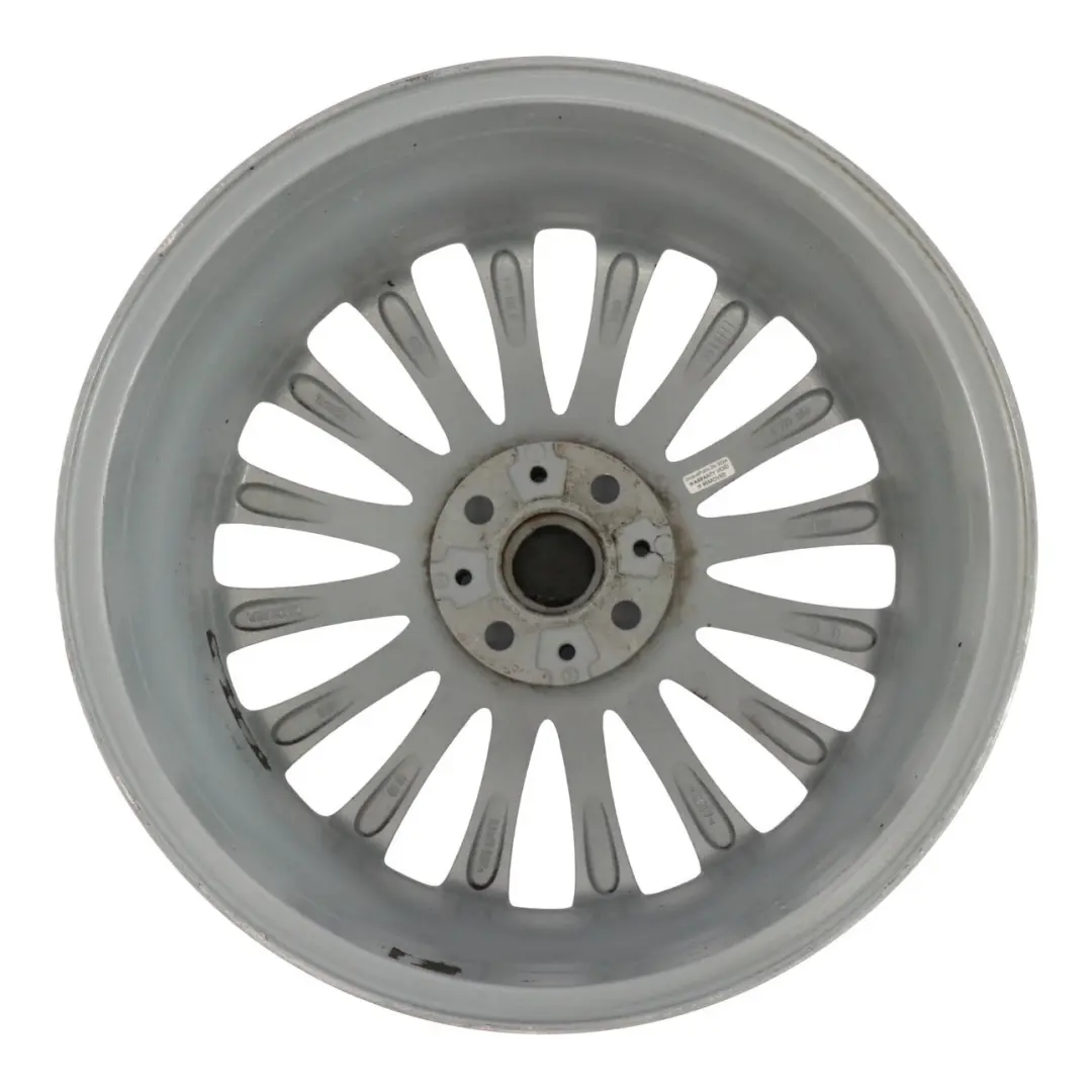 Mini Cooper R50 R55 R56 Argento Cerchio in lega 17" 7J ET:48 Multi-Spoke 108 - SKU 6777356-7 - Numero di parte 6777356