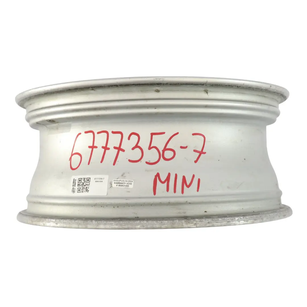 Silberne Leichtmetallfelge 17" 7J ET:48 Vielspeiche 108 für Mini Cooper R50 R55 R56 mit Teilenummer 6777356 Mini Cooper R50 R55 R56 Silberne Leichtmetallfelge 17" 7J ET:48 Vielspeiche 108 - SKU 6777356-7 - Teilenummer 6777356