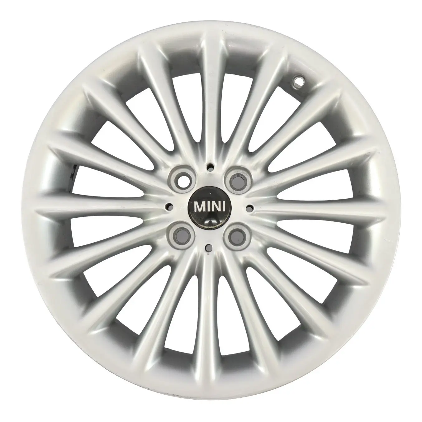 Mini Cooper R50 R55 R56 Argento Cerchio in lega 17" 7J ET:48 Multi-Spoke 108