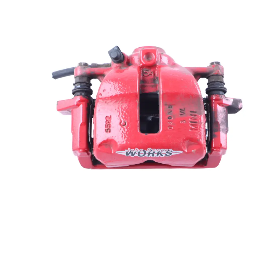 Front Right Wheel O/S Brake Caliper Housing to Mini R55 R56 R57 1 with Part number 6778336 Mini R55 R56 R57 1 Front Right Wheel O/S Brake Caliper Housing - SKU 6778336-1 - Part number 6778336