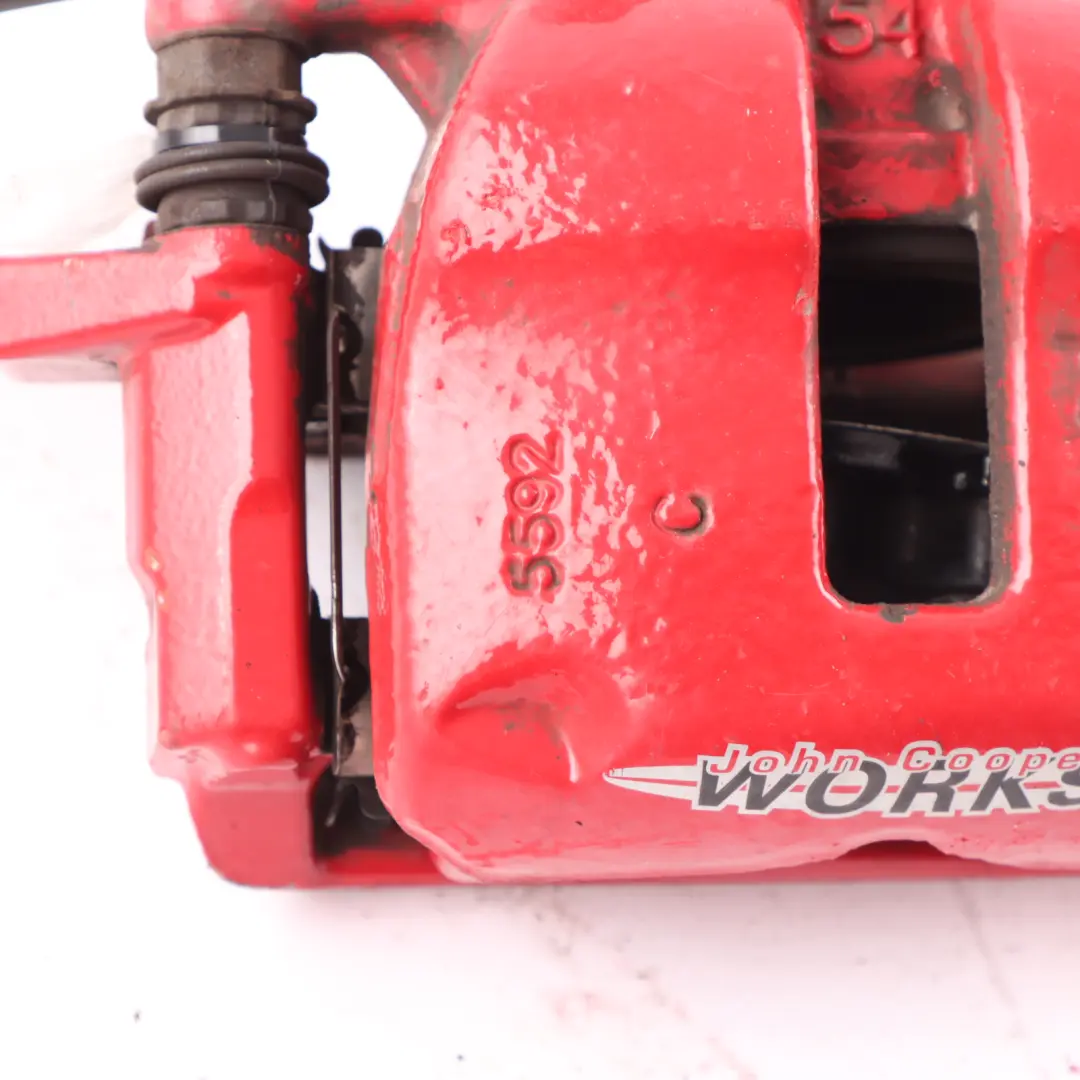 Front Right Wheel O/S Brake Caliper Housing to Mini R55 R56 R57 1 with Part number 6778336 Mini R55 R56 R57 1 Front Right Wheel O/S Brake Caliper Housing - SKU 6778336-1 - Part number 6778336