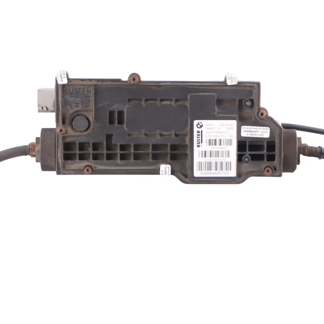  Freno mano electrónico BMW E70 Unidad control actuador estacionamiento - SKU 6788968 - Número de pieza 6788968