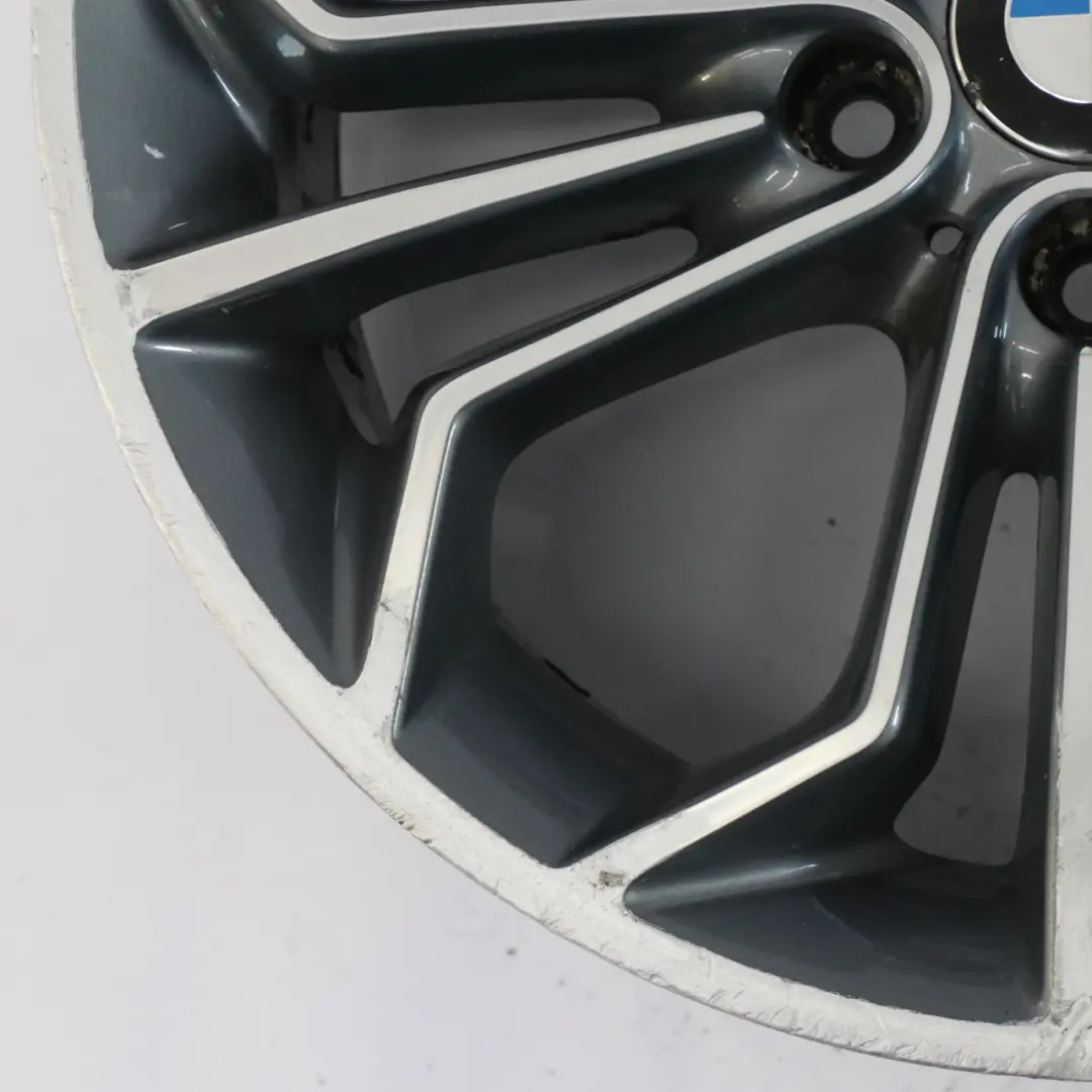  Felge BMW X1 E84 Leichtmetallfelge Ferricgrey 18" Honeycomb 323 8J ET:30 - SKU 6789147-1 - Teilenummer 6789147