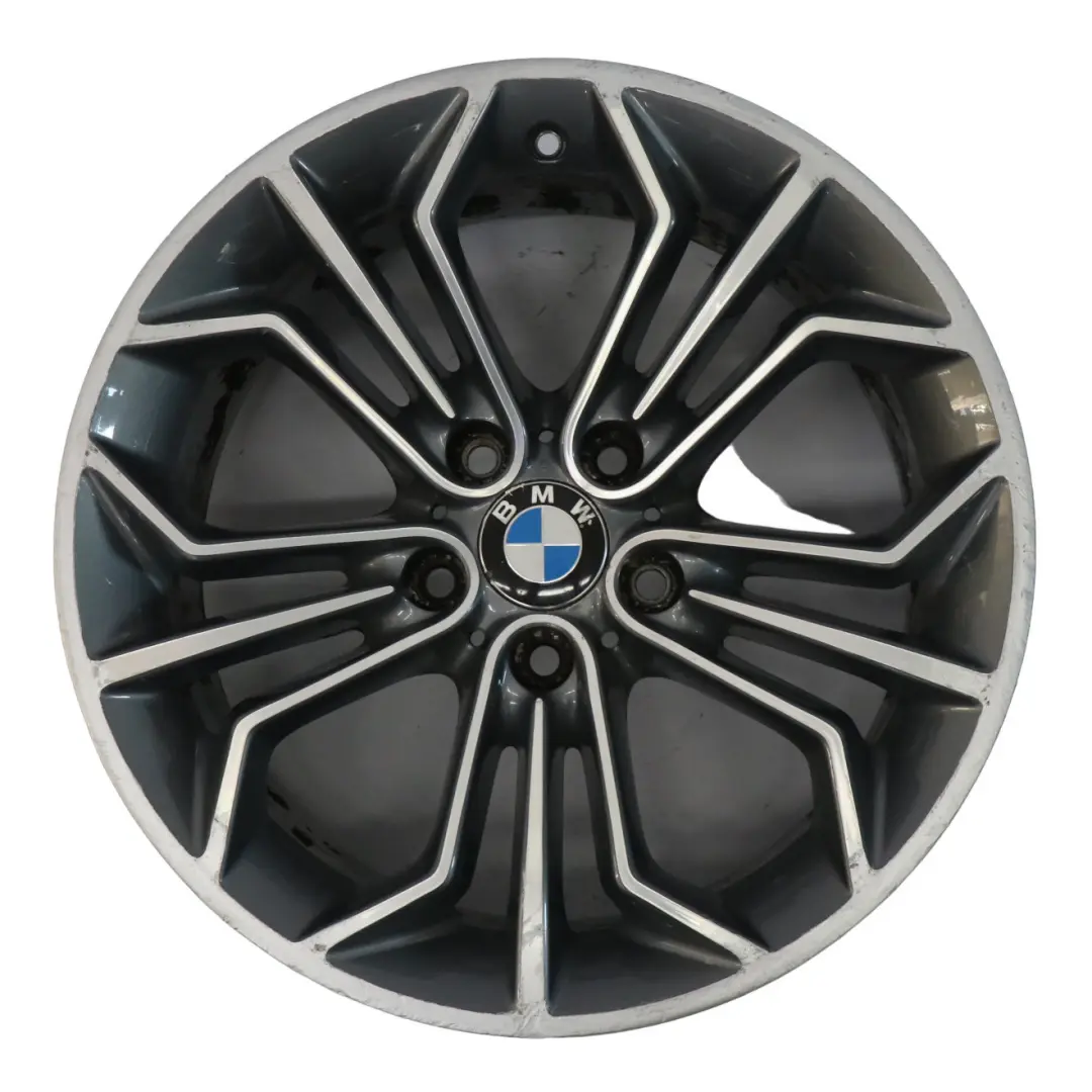  Cerchio ruota BMW X1 E84 Ferricgrey 18" Honeycomb Styling 323 8J ET:30 - SKU 6789147-1 - Numero di parte 6789147