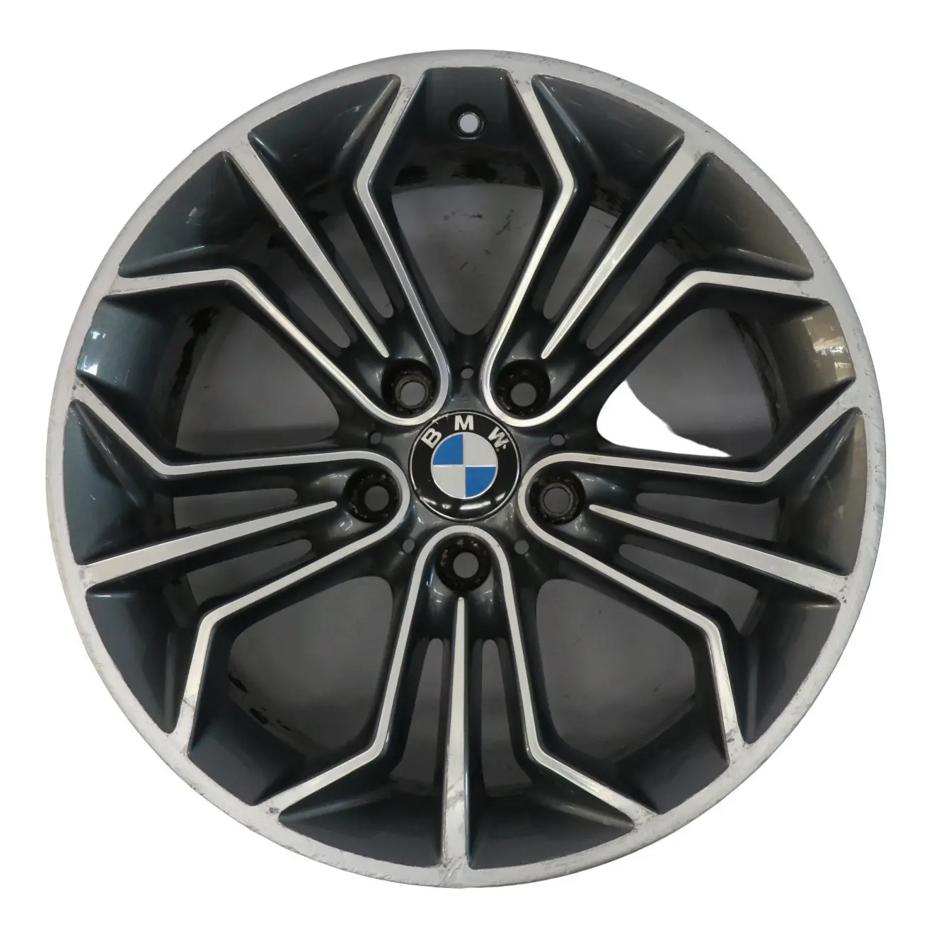 Wheel Rim BMW X1 E84 Alloy Ferricgrey 18" Honeycomb Styling 323 8J ET:30 6789147