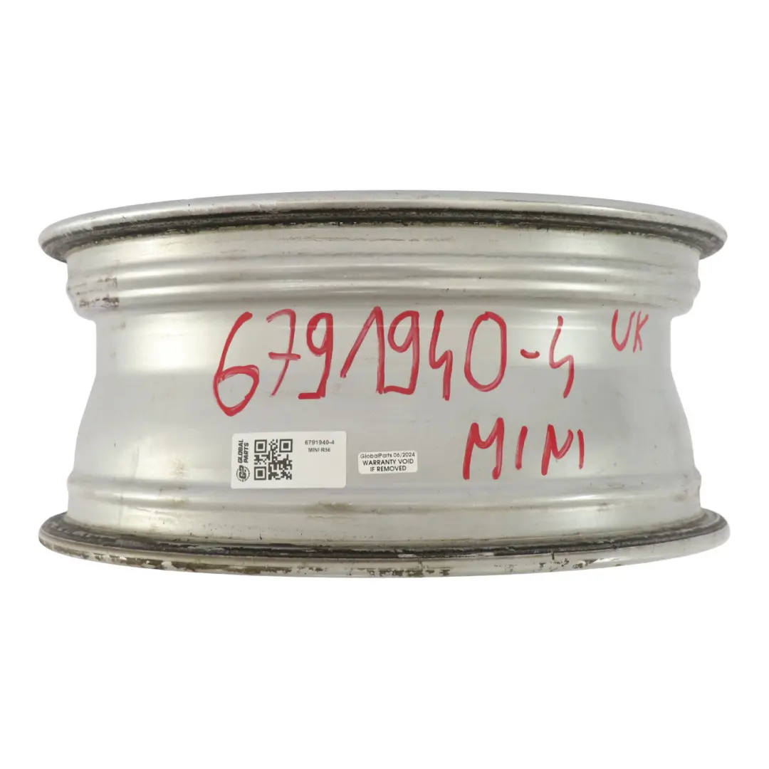 Felge Mini Cooper One R55 R56 R57 R58 Leicht metall 16" 6,5J Doppelspeiche 119 für mit Teilenummer 6791940 Felge Mini Cooper One R55 R56 R57 R58 Leicht metall 16" 6,5J Doppelspeiche 119 - SKU 6791940-4 - Teilenummer 6791940