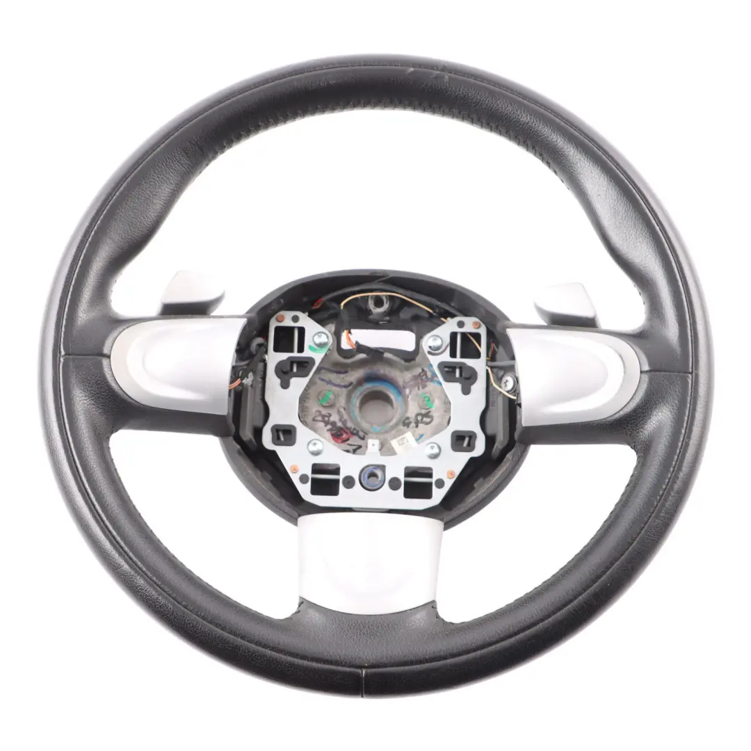 Leather Sport Steering Wheel With Padle Shift to Mini Cooper R55 R56 R57 Black with Part number 6794625 Mini Cooper R55 R56 R57 Black Leather Sport Steering Wheel With Padle Shift - SKU 6794625-9 - Part number 6794625