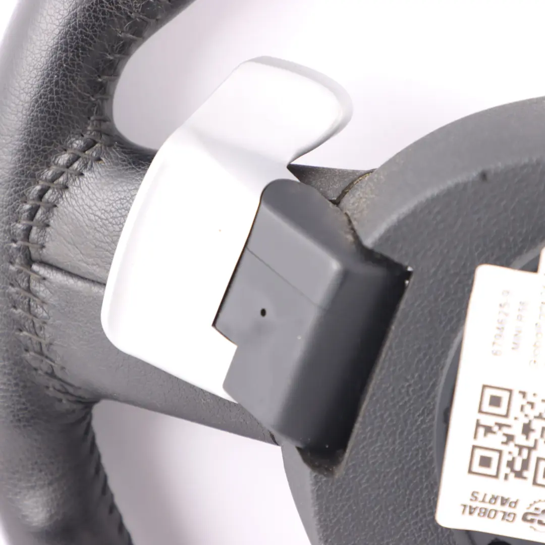Leather Sport Steering Wheel With Padle Shift to Mini Cooper R55 R56 R57 Black with Part number 6794625 Mini Cooper R55 R56 R57 Black Leather Sport Steering Wheel With Padle Shift - SKU 6794625-9 - Part number 6794625