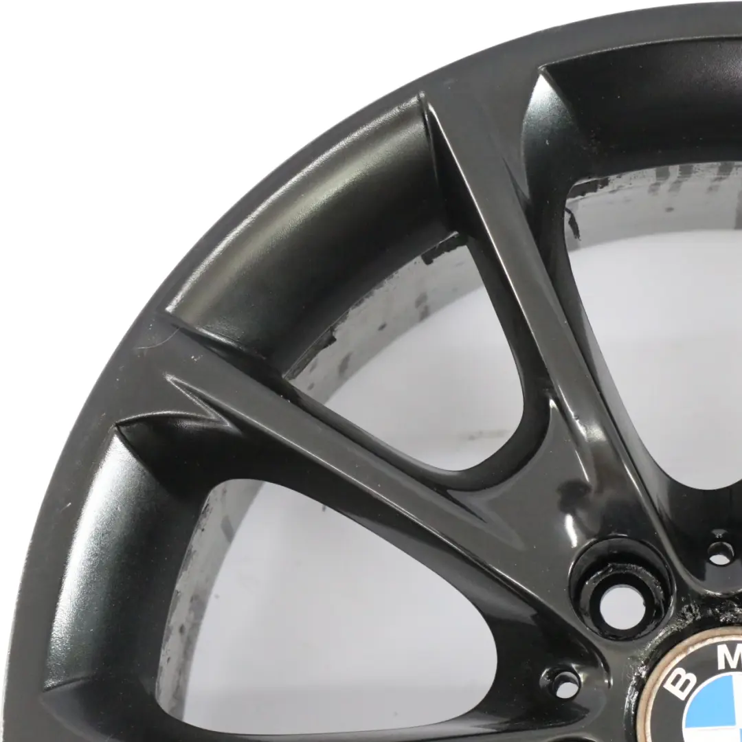 BMW F30 F32 Negro llanta de aleación ligera 8J 18 "ET:34 V Spoke 398 - SKU 6796250-1 - Número de pieza 6796250