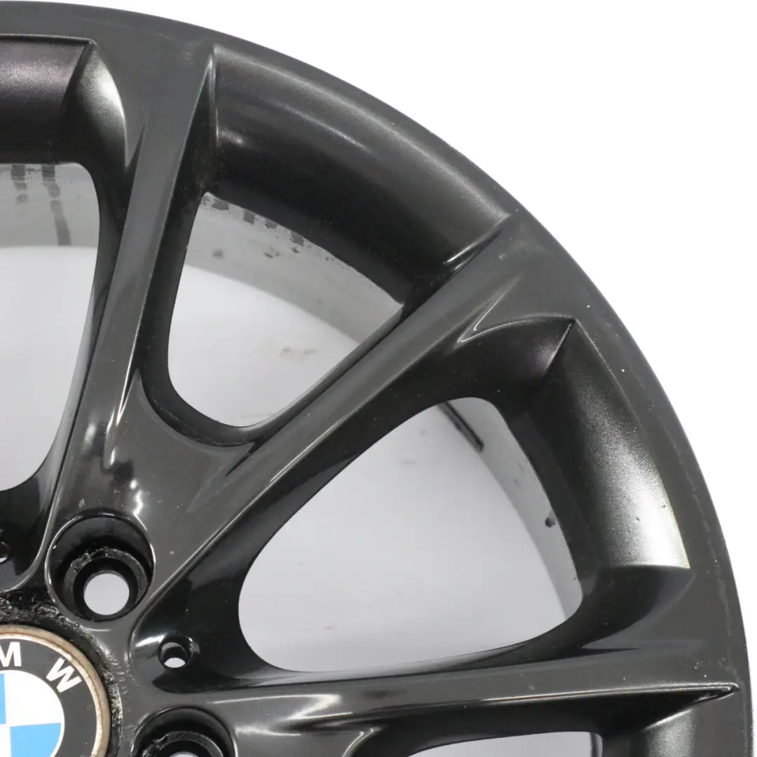 BMW F30 F32 Negro llanta de aleación ligera 8J 18 "ET:34 V Spoke 398 - SKU 6796250-1 - Número de pieza 6796250