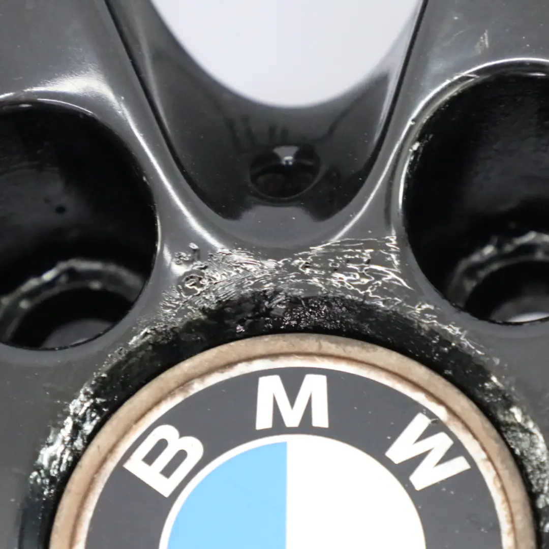 BMW F30 F32 Negro llanta de aleación ligera 8J 18 "ET:34 V Spoke 398 - SKU 6796250-1 - Número de pieza 6796250