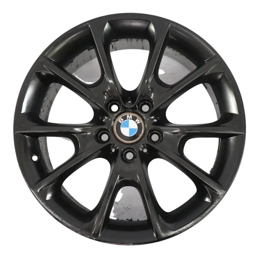 BMW F30 F32 Negro llanta de aleación ligera 8J 18 "ET:34 V Spoke 398 - SKU 6796250-1 - Número de pieza 6796250