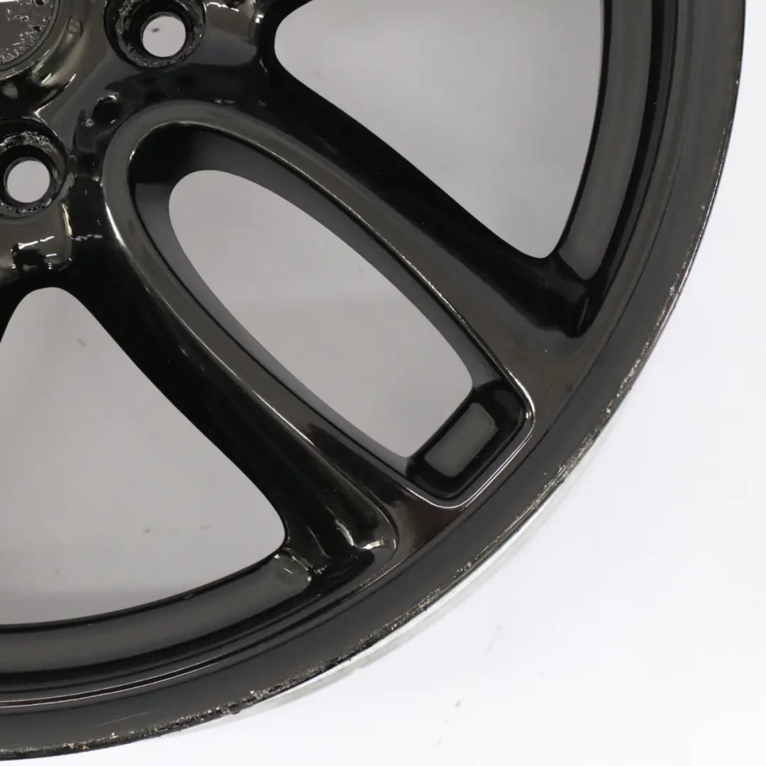 Llanta de aleación negra 19" 7,5J ET:52 Doble radio R129 para Mini Cooper R60 R61 JCW con número de pieza 6796992 Mini Cooper R60 R61 JCW Llanta de aleación negra 19" 7,5J ET:52 Doble radio R129 - SKU 6796992-1 - Número de pieza 6796992