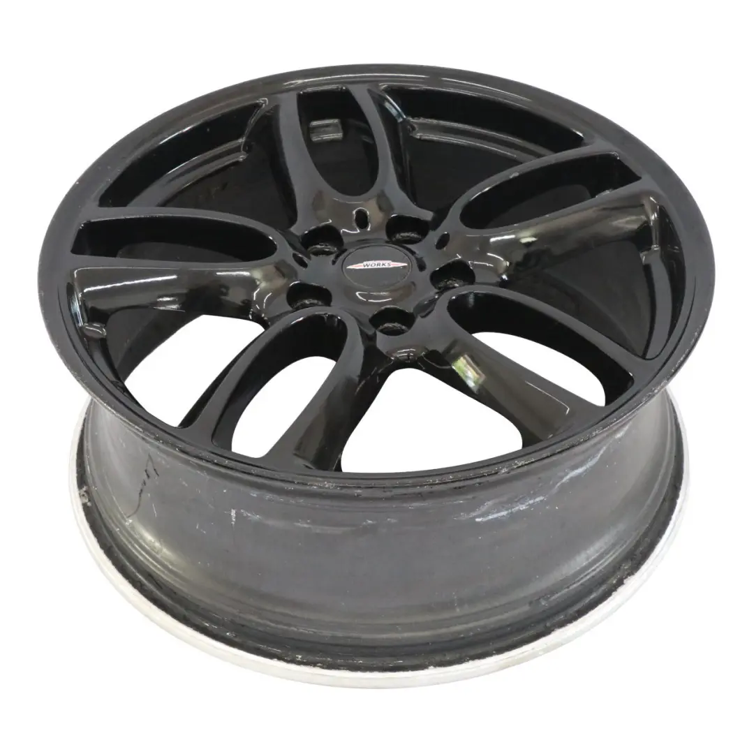 Mini Cooper R60 R61 JCW Black Wheel Alloy Rim 19" 7,5J ET:52 Double Spoke R129 - SKU 6796992-1 - Part number 6796992