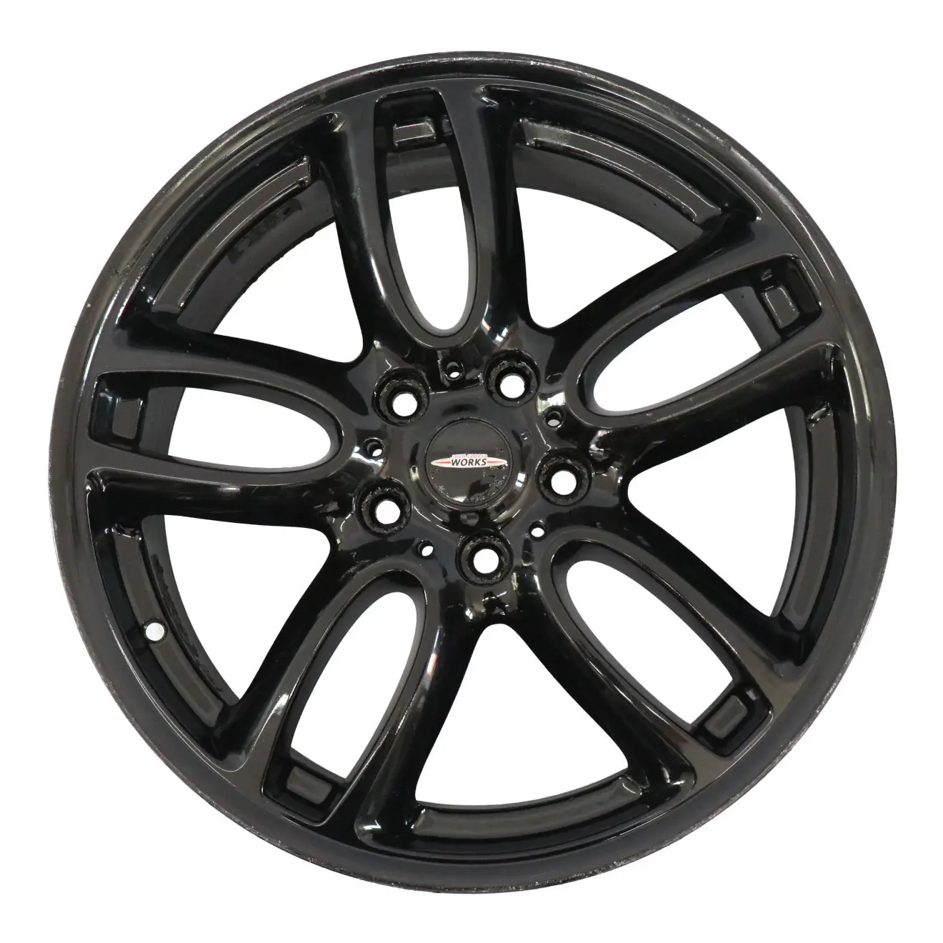 Mini Cooper R60 R61 JCW Cerchio in lega nero 19" 7,5J ET:52 Doppie razze R129