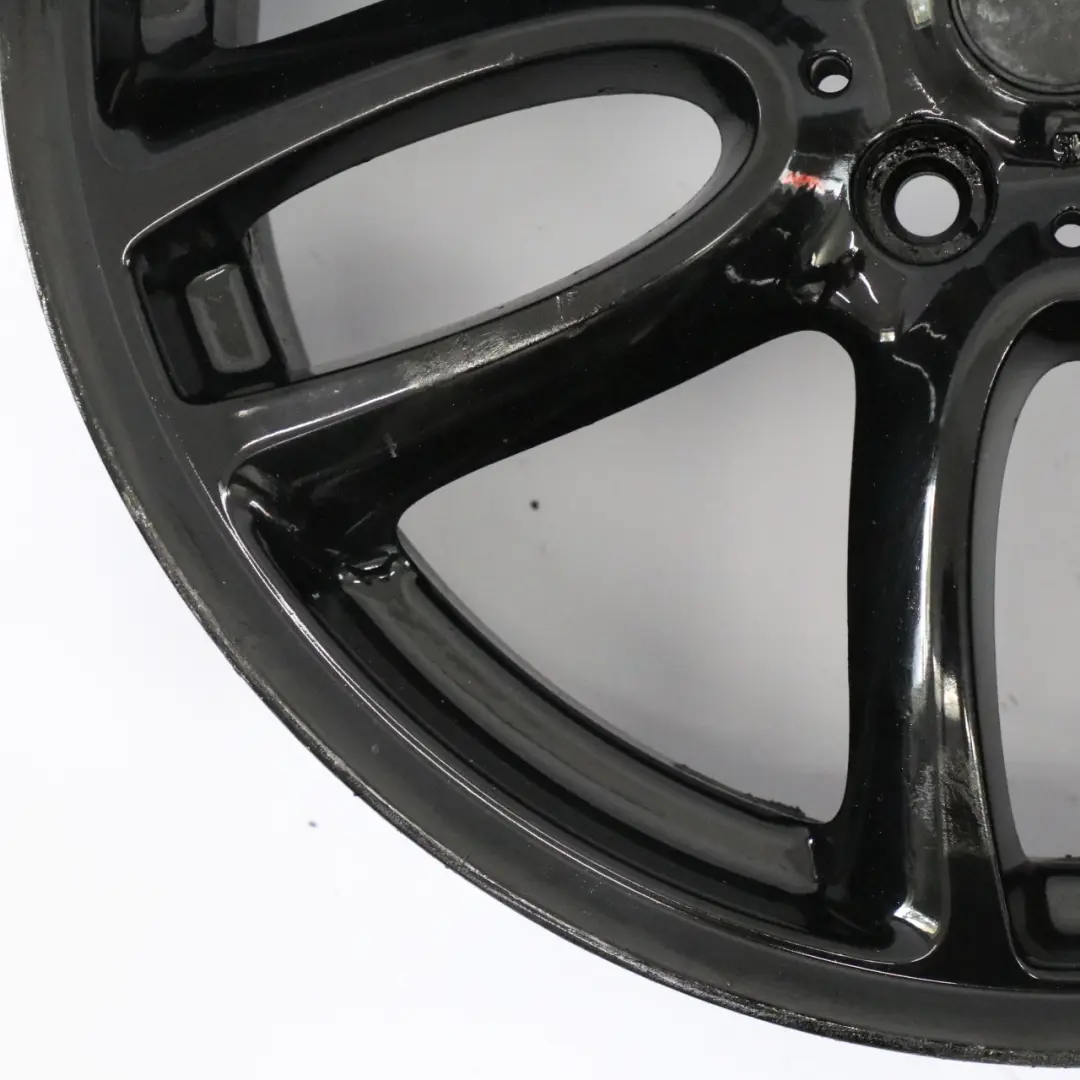 Alloy Rim 19" 7,5J ET:52 Double Spoke R129 to Mini Cooper R60 R61 JCW Black Wheel with Part number 6796992 Mini Cooper R60 R61 JCW Black Wheel Alloy Rim 19" 7,5J ET:52 Double Spoke R129 - SKU 6796992-3 - Part number 6796992
