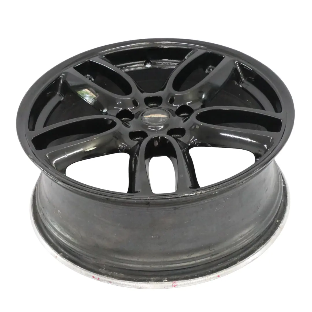 Alloy Rim 19" 7,5J ET:52 Double Spoke R129 to Mini Cooper R60 R61 JCW Black Wheel with Part number 6796992 Mini Cooper R60 R61 JCW Black Wheel Alloy Rim 19" 7,5J ET:52 Double Spoke R129 - SKU 6796992-3 - Part number 6796992