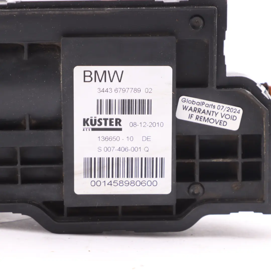 Parking Brake Module Handbrake Actuator Control Unit to BMW F01 F02 with Part number 6797789 BMW F01 F02 Parking Brake Module Handbrake Actuator Control Unit - SKU 6797789 - Part number 6797789