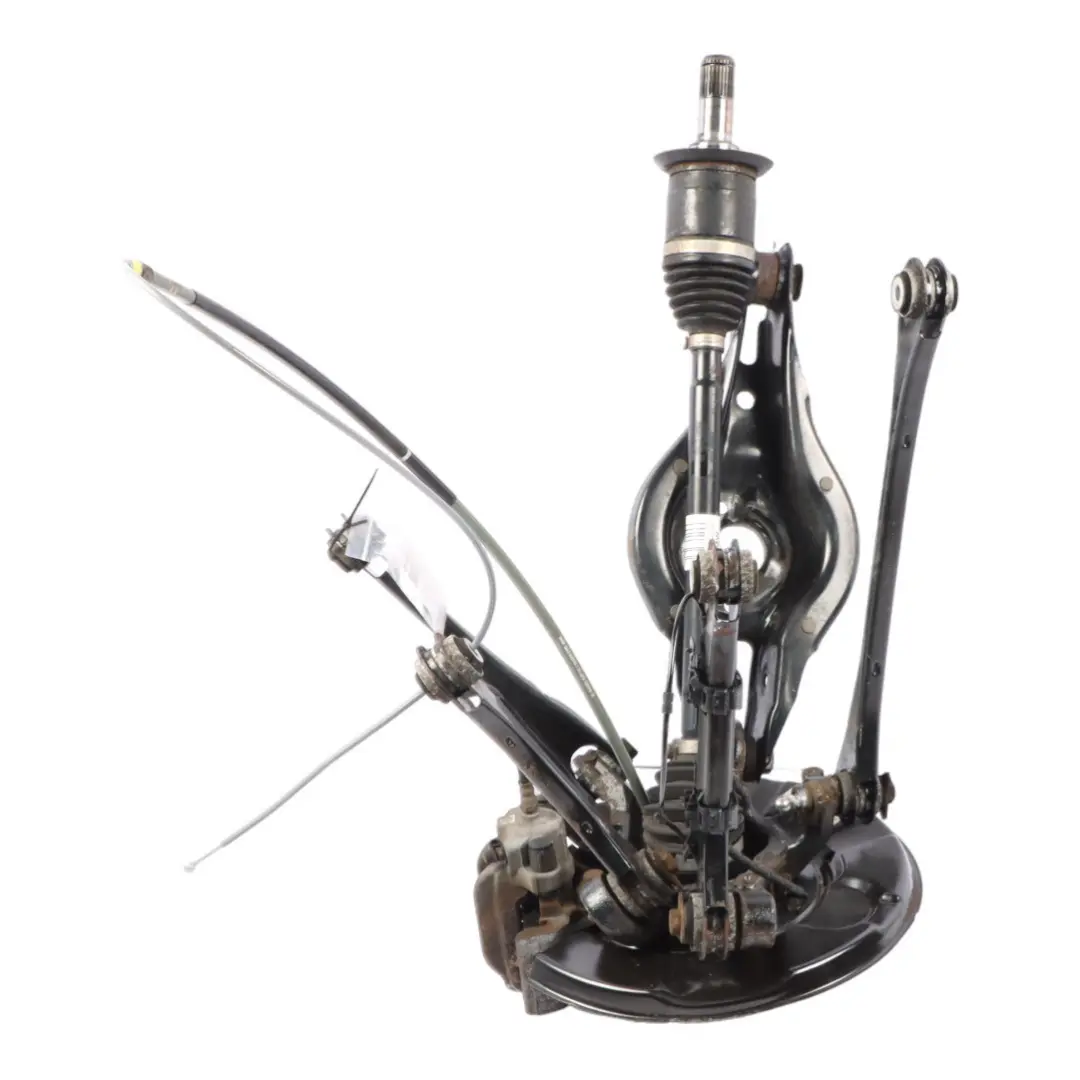 Left N/S Leg Suspension Axle Brake Disc Hub Set to BMW F34 GT 320i Rear with Part number 6798983 BMW F34 GT 320i Rear Left N/S Leg Suspension Axle Brake Disc Hub Set - SKU 6798983-1 - Part number 6798983