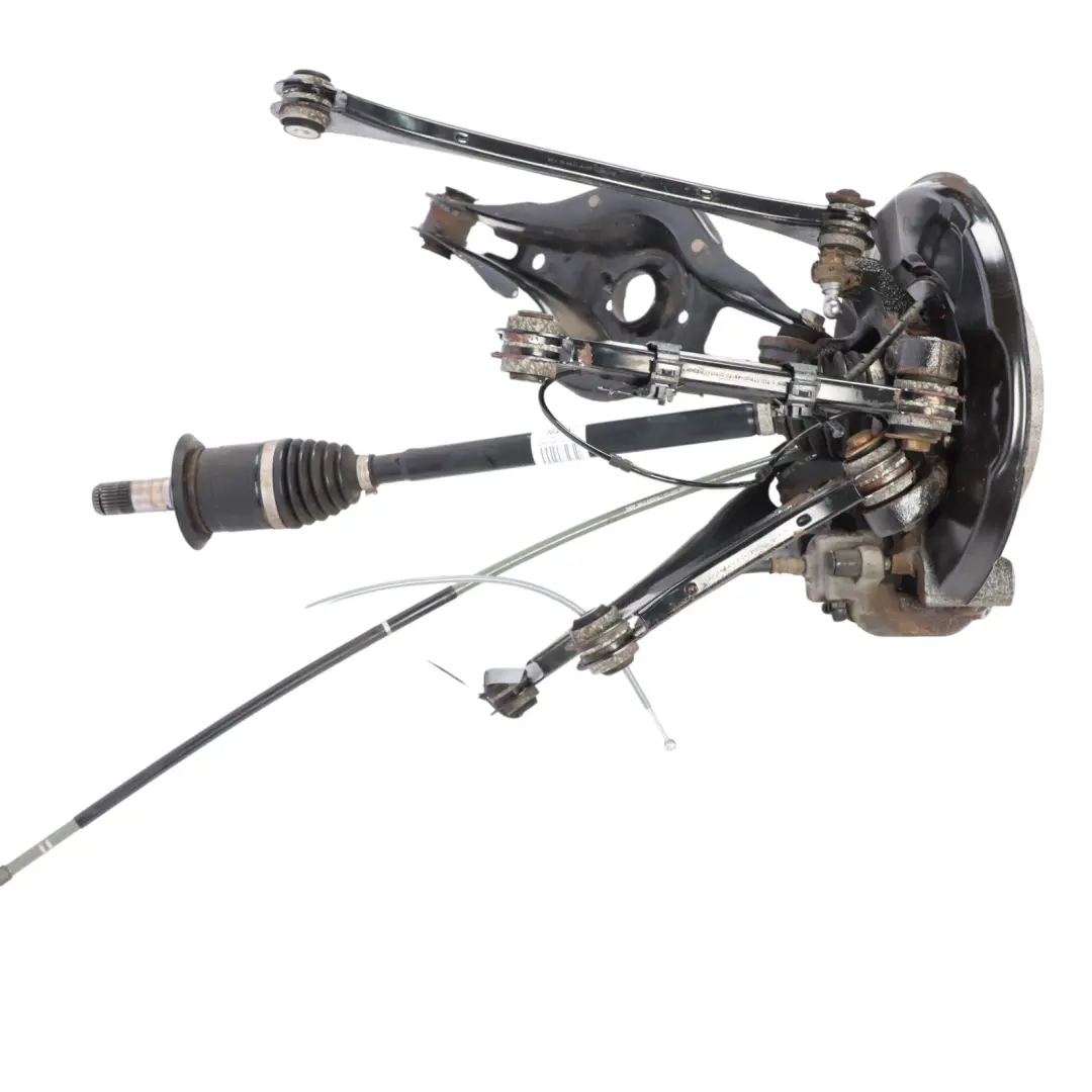 Left N/S Leg Suspension Axle Brake Disc Hub Set to BMW F34 GT 320i Rear with Part number 6798983 BMW F34 GT 320i Rear Left N/S Leg Suspension Axle Brake Disc Hub Set - SKU 6798983-1 - Part number 6798983